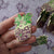 Green Magic Spell Book enamel pin
