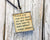 Follow Your Bliss Pendant with Joseph Campbell Quote