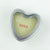 XOXO heart candle tin