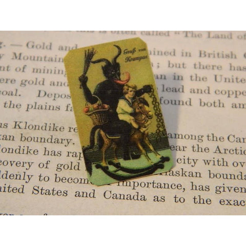 Gruess von Krampus Pin