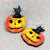 Pumpkin Cat Earrings