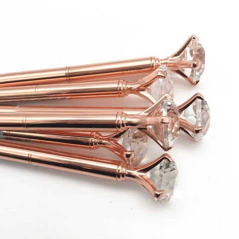 One Rose Gold Diamond Pen