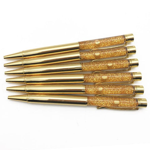 One Gold Liquid Glitter Pen