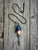 Midnight Shimmer Mushroom Necklace