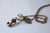 Mushroom Brass Necklace