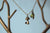 Mushroom Brass Necklace