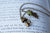 Mushroom Brass Necklace