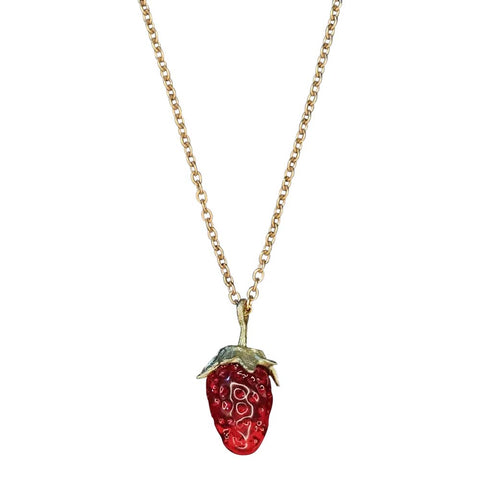 Strawberry Dainty Berry Pendant