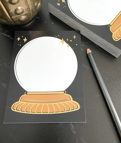 Crystal Ball Notepad
