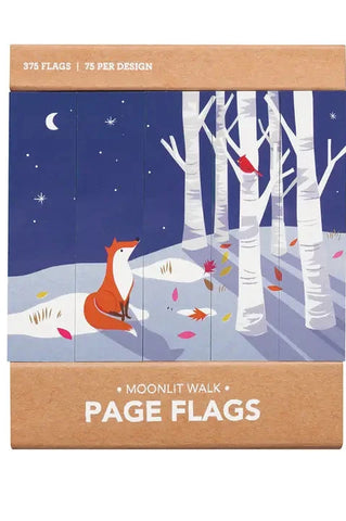 Moonlit Walk Page Flags