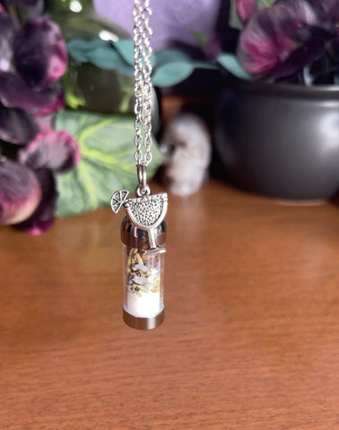 Practical Magic Spell Jar Necklace - Main Image