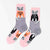 Future Is Feline Crew Socks