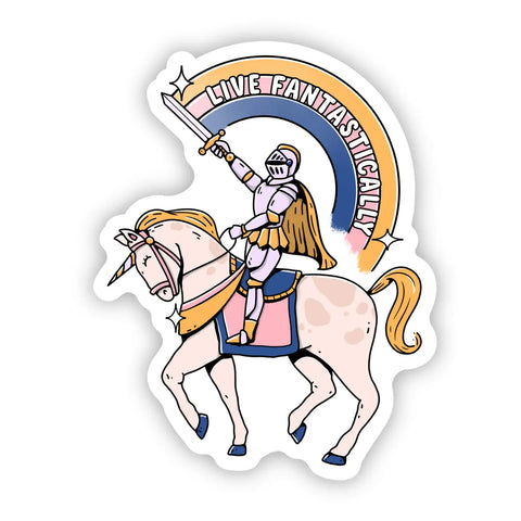 Live Fantastically Sticker