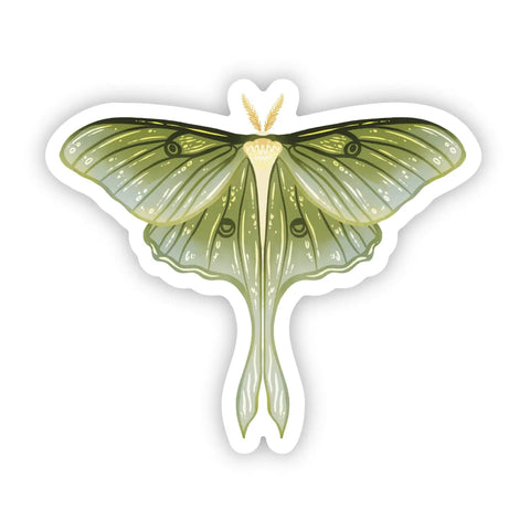 Luna Moth Sticker