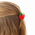 Mini Strawberry Hair Claw Clip