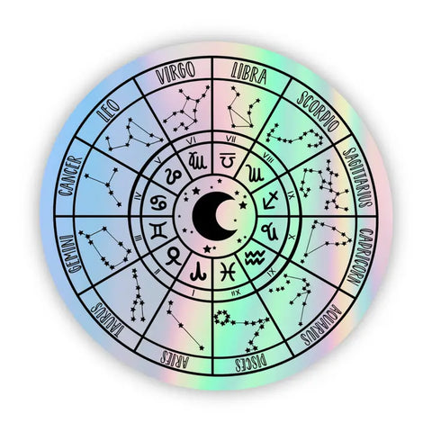 Holographic Star Chart Sticker