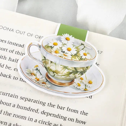 Chamomile Tea Magnetic Bookmark