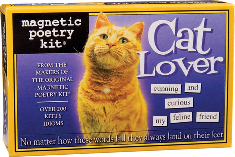Cat Lover Magnetic Poetry Kit
