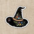 Magical Boho Witch Hat Sticker, 3-inch