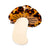 Midi Shiitake Hair Claw Clip