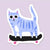 Skater Cat Sticker