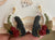 Clay Moon Cat Earrings