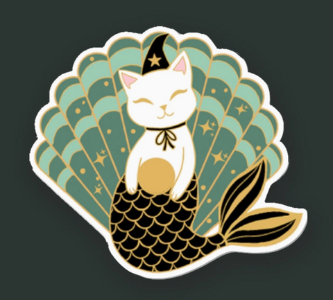 Mermaid Kitty Sticker