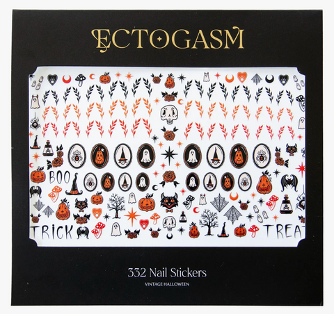 Vintage Halloween Nail Stickers
