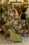 Fleur De Lune Scarf with Magnolia Print & Bees