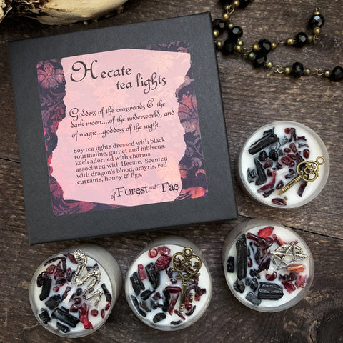 Hecate Tea Light Candle Set