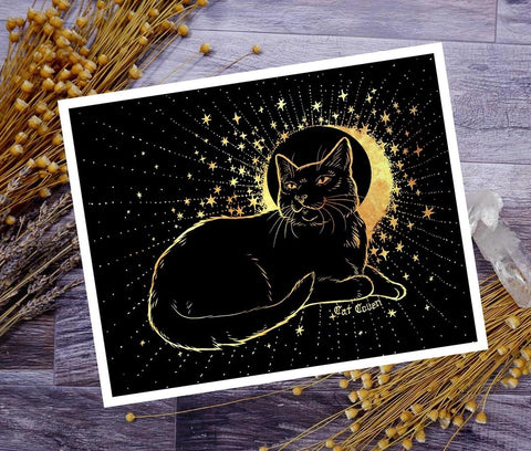 Dream Cat Art Print