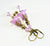 Lilac Lucite Flower Earrings