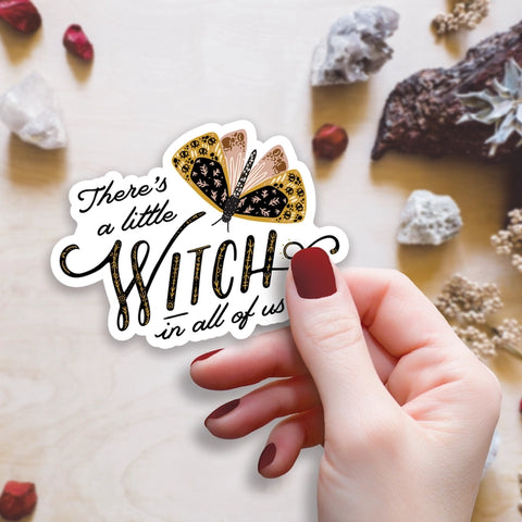 Little Witch In All Of Us Sticker