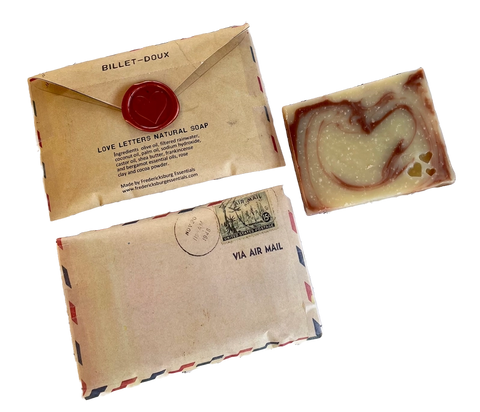 Love Letter Soap in Vintage Envelope