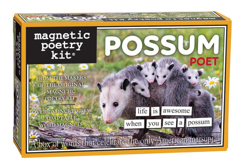 Possum Poet Magnetic Poetry Kit