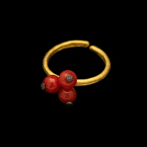 Winterberry Ring, Adjustable