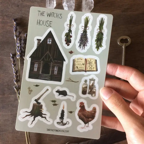 The Witch's House Sticker Sheet