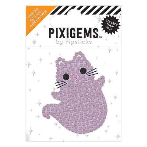 Kitty Ghost Pixigem Sticker