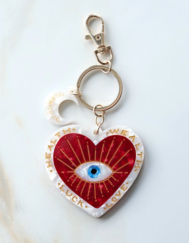 Heart Lucky Bag Charm