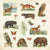Zoological Ephemera Sticker Book