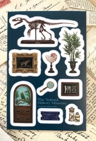 The Natural History Museum Sticker Sheet