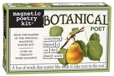 Botanical Poet Magnetic Poetry Kit