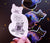Twilight Cat Holographic Sticker