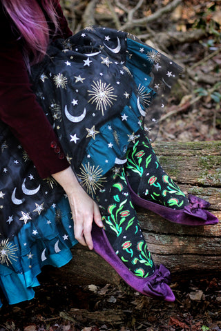 Venus Flytrap Crew Socks