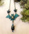 Bat and Star Necklace