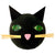 Deluxe Surprise Ball Black Cat