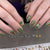 Illuminated Manuscript Medieval Nail Stickers