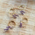 Lavender Napkin Rings - Set of 4