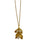 Gold Boxwood Necklace with Pearls