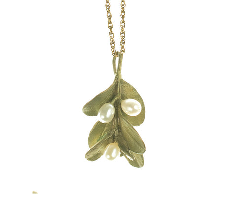 Green Boxwood Necklace